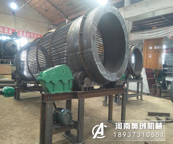 大型無軸滾筒篩安裝調(diào)試使用維修的注意事項(xiàng)