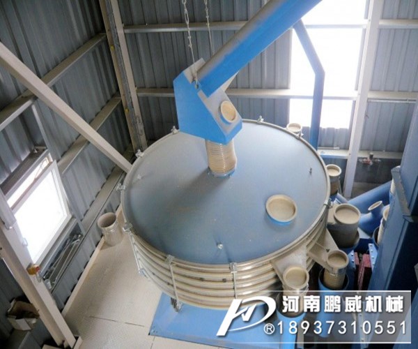 圓形搖擺篩可以有效的解決直線振動(dòng)篩解決不了的細(xì)粉篩分問(wèn)題