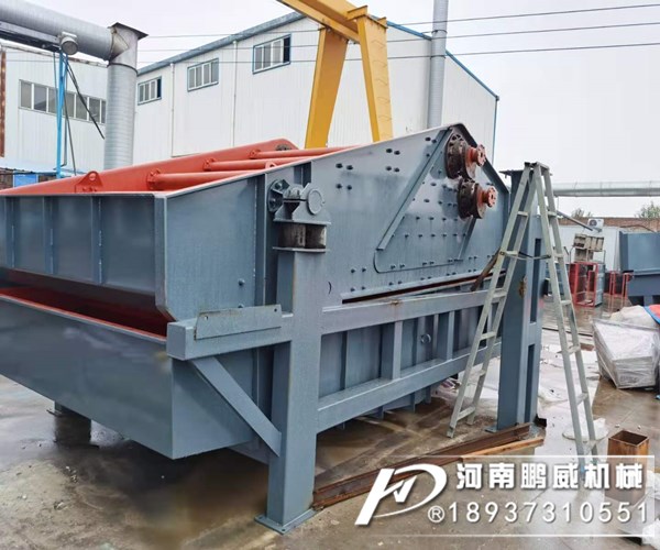 振動脫水篩不出料兩邊擺動大是不是電機頻率不一樣？