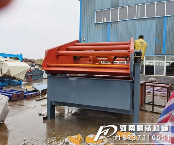 振動脫水篩不出料兩邊擺動大是不是電機頻率不一樣？