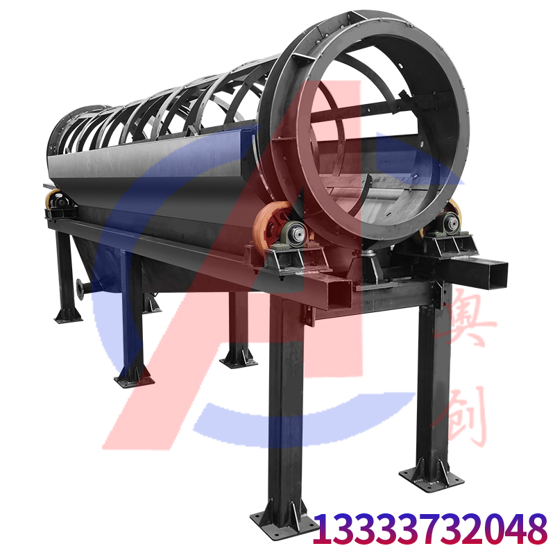 滾筒篩對(duì)砂石水洗的篩分應(yīng)用